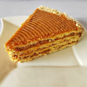 Torta Chilena de Dulce de Leche (porción)